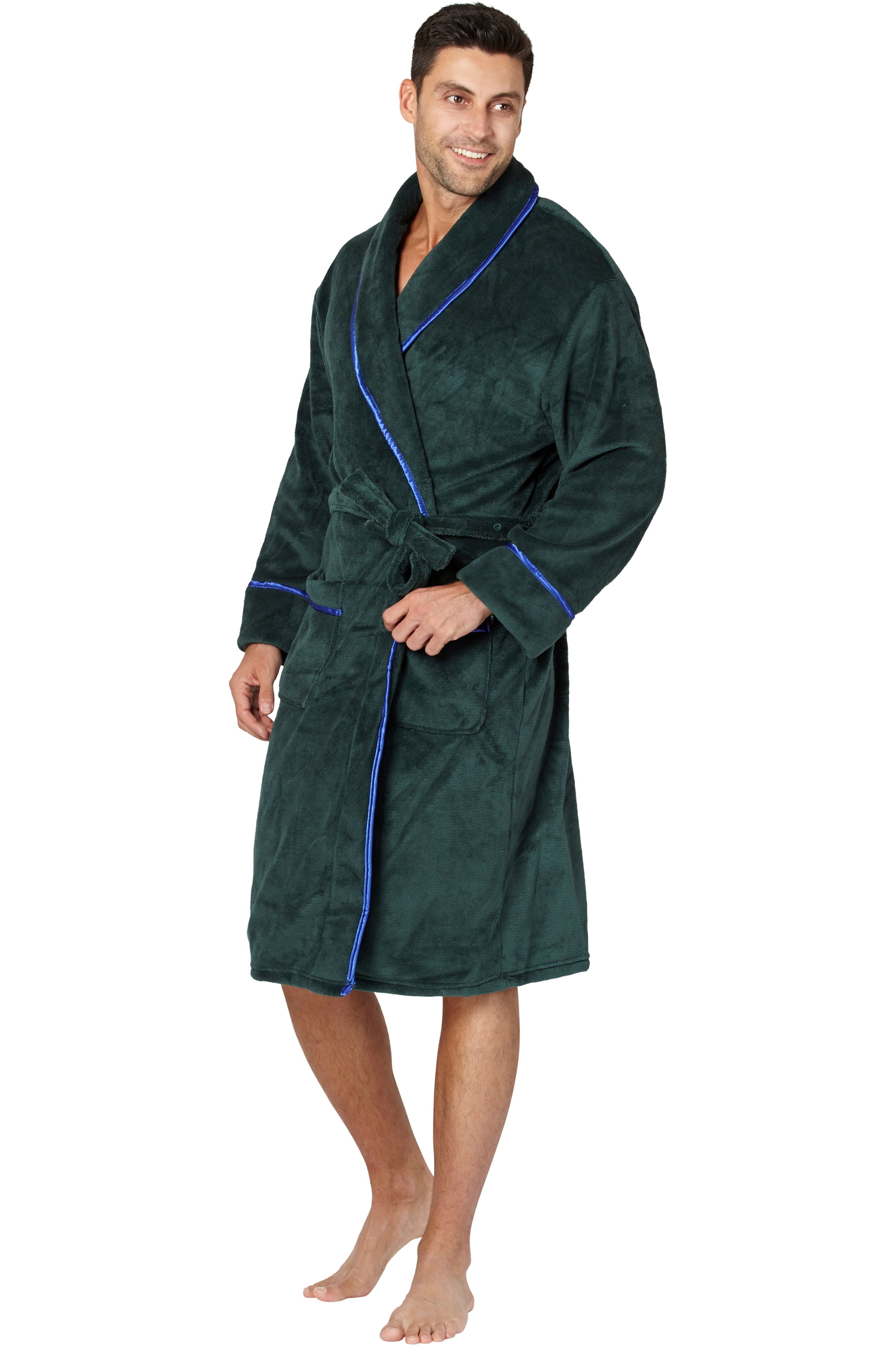 COLOURS BY ALEXANDER JULIAN 90s VTG Mens Bath Robe Cotton L