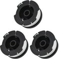 thumbnail image 2 of ALL-CARB 3-Pack AF-100 Replacement Spool,0.065 Line String Trimmer Replacement for Black+Decker AF-100-3ZP GH900 GH600 Weed Eater String Trimmer, 2 of 7