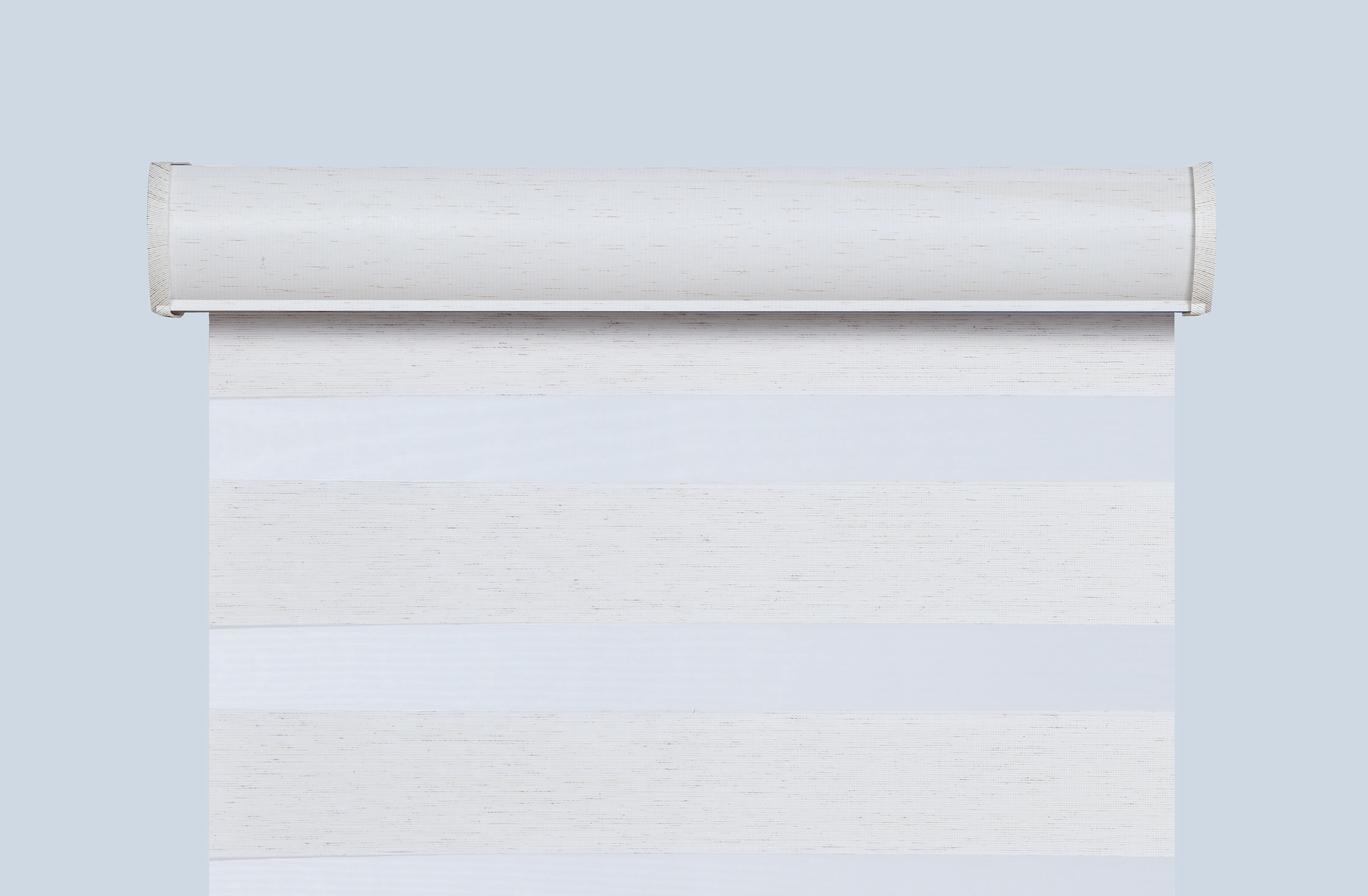 Cordless Light Filtering Layered Shade 58" X 72" Natural