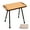 Sugar color, variant on Small Outdoor Folding Tables Portable Desk Camp Tables Compact Camping Desk Utility Folding Tables