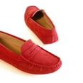 thumbnail image 4 of QOZYZ Womens WQ1 Driving Loafer RED, 4 of 4