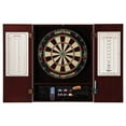 thumbnail image 3 of Viper Mahogany Finish Metropolitan Sisal Bristle Steel Tip Dartboard Cabinet, 3 of 7