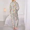 thumbnail image 6 of Wukai Cooking Utensils Print Women's Pajama Set - Soft Long Sleeve Sleepwear for Comfort and Style-X-Large, 6 of 9