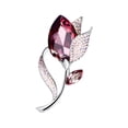 thumbnail image 1 of Broche de flor Fernando lujo rojo, 1 of 8