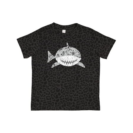 

Inktastic Cute Distressed Gray Shark Gift Toddler Boy or Toddler Girl T-Shirt