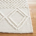 thumbnail image 3 of SAFAVIEH Natura Cahir Diamond Runner Rug, Ivory, 2'3" x 9', 3 of 8
