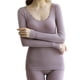 thumbnail image 1 of 1 Conjunto de ropa interior térmica adelgazante delgada cuerpo adelgazante hermoso algodón ropa de otoño conjunto de pantalones de otoño, 1 of 5