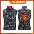 thumbnail image 3 of Carbon Fiber Heated Vest for Men Women - 3-Second Fast Heating Jacket XL, USB Rechargeable Electric Coat for Winter Sports, Outdoor Work & Gifts, Machine Washable, 3 of 5