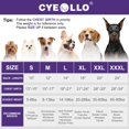 thumbnail image 2 of Chaqueta para perro cyeollo, de forro polar, ligera y reflectante, para talla mediana, 2 of 6