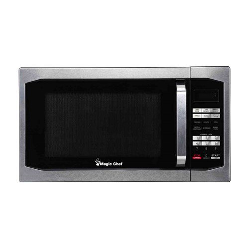 Magic Chef 1.6 cu. ft. 1100Watt Countertop Microwave Oven Stainless