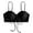 I-Black, variant on Gibobby Women Full Coverage Bikini Top No Bottom Push up Swimsuits Top Sport Bra Bathing Suits Tops(White,XL)
