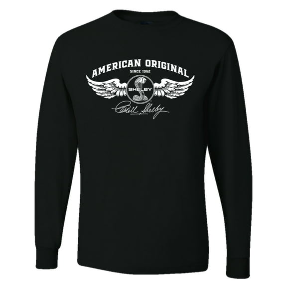 Wild Bobby Ford Shelby All American Since 1962 Men Long Sleeve Shirt