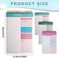thumbnail image 3 of Clearance Sale! 1PC Daily Planner Notepad, Undated 52-Sheet To-Do List Organizer with Hourly Schedule, Paper, for Office & Home, (16x11.4cm, Green), 3 of 6