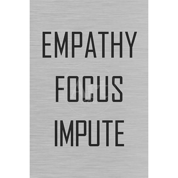 Empathy Focus Impute Philosophy, Unframed Poster Wall Art Sold by Art.Com