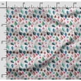 thumbnail image 2 of Soimoi Geometrical Printed,Cuddle Minky Fabric, Sewing Fabric by The Yard 56 Inch Wide,Decorative Plush Soft Fabric, Baby Garments, Toys and Blankets, Blue & Gray, 2 of 5