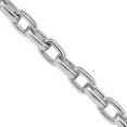 thumbnail image 3 of 14K Solid White Gold 4.2mm Link Chain Bracelet, 3 of 5