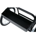 thumbnail image 4 of Large Dual Oxygen Tank Cart Dolly Double Cylinder Cart, Full Range, High Rail, with Lifting Eye and Firewall, 20" pneumatic Wheels Includes two fastening belts, 4 of 13