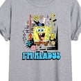 thumbnail image 3 of SpongeBob SquarePants - I'm Ready - Women's Oversized T-Shirt, 3 of 6