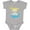 AC-Heather Grey, variant on Inktastic Sunshine Hurricane Cute Boys or Girls Baby Bodysuit