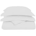 thumbnail image 2 of Superior 3-Piece Hanlon Cotton Blend Solid Duvet CoverSet, Full / Queen, White, 2 of 3