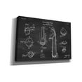 thumbnail image 2 of Epic Graffiti "Ice Cream Scoop Blueprint Patent Chalkboard" Giclee Canvas Wall Art, 18"x12", 2 of 3
