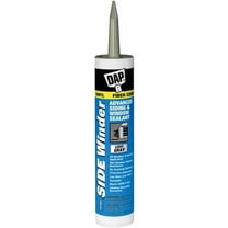 DAP 00807 Winder 807 Advanced Polymer Siding and Window Sealant, 10.1 Oz, Cartridge, Light Gray, Grey