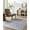 Gray, variant on Livabliss x Vivir Lorelai Vintage Washable Area Rug, 5'3" x 7', Ivory/Brown, (5' x 7')