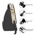 thumbnail image 4 of Lsque Cartoon Poodle Dog Pattern Cross Chest Bag Diagonally – Premium Durable Front Chest Sling with Adjustable Padded Strap, High-Capacity Storage, 4 of 8
