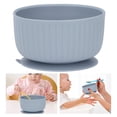 thumbnail image 4 of Cuenco Con Ventosa Para Bebés, Recipiente Para Refrigerios Manténgase Levantado Cuenco Para Niños Pequeños Anti Volcaduras A Prueba De Derrames Sin Desorden Silicona De Grado ANGGREK Otros, 4 of 8