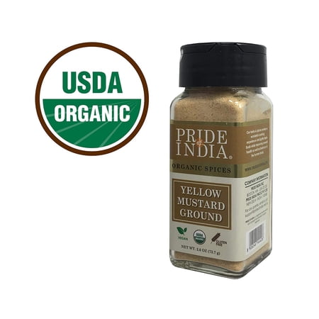 YELLOW MUSTARD GROUND ORGANIC SPICES
