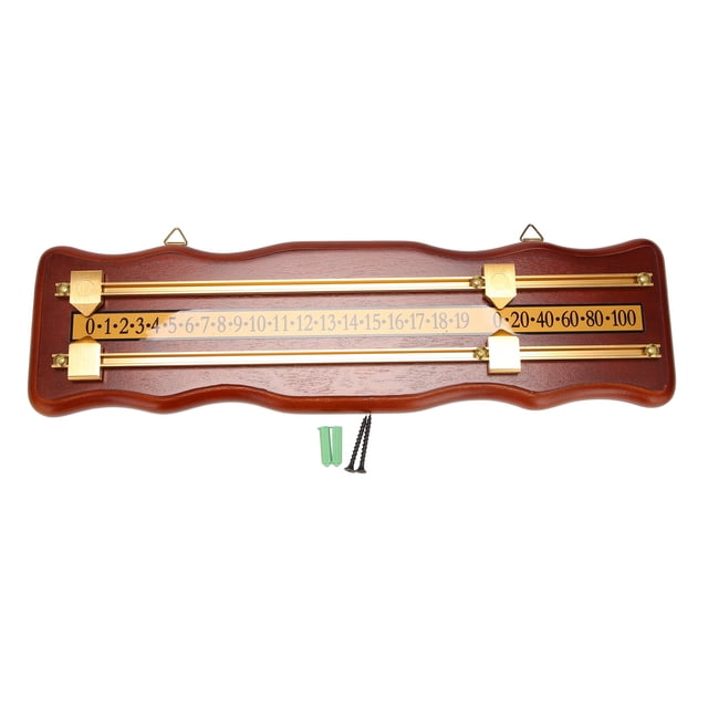 Marcador de Billar Marcador de Pared Marcador de Snooker Marcador de Madera TeñIda Internacional Vino Tinto