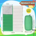 thumbnail image 3 of 3 Pcs 0 Degree Camping Sleeping Bags Bulk for Adults Kids, Warm Weather Youth Sleeping Bags for Boys Girls Ages 8-12, Portable Compact with Compression Sack for Hiking Backpacking Outdoor, 3 of 7