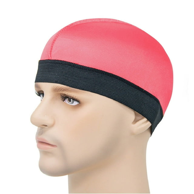Men Solid-Color Fashion Elastic Sleeping Cap Toe Cap Hats