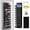 Black, variant on Over the Door Shoe Organizer 10-Pocket with 18 Travel Bags & 1 Washing Bag, Hanging Shoe Rack for Boots, Space-Saving Storage