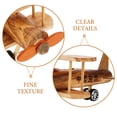 thumbnail image 4 of GAXIRE Modèle d'Avion Rétro Ornement d'Avion pour Décoration Intérieure et Collectionneurs 1Ensemble, 4 of 5