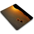 thumbnail image 4 of KSK KAISHEK Hard Case Shell Cover Compatible with Old MacBook Air 13 inchs( No Touch, 2017 - 2010) + Black Keyboard Cover Model A1369/A1466, No USB-C Red series 0541, 4 of 5