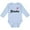 AE-Light Blue, variant on Inktastic Alaska Butterfly Girls Long Sleeve Baby Bodysuit