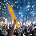 thumbnail image 3 of FLhrweasw Barra LED Tubo Intermitente Esponja Suministros para Fiestas Bodas Festivales (naranja), 3 of 7