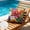 Multicolor472, variant on Tuvgenk Summer Waterproof Outdoor Pillow Cover 18x18 for Patio Sofa, Bright Floral Print Cushion Case for Garden