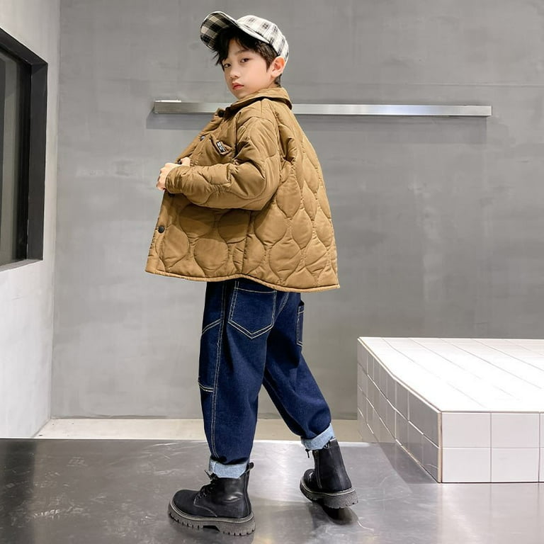 Boys cotton jacket clearance