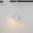 thumbnail image 6 of FSLiving H Type Track Light,White Iron DIY Ceiling Spot Lighting, Flexibly Rotatable Light Goose Neck, Adjustable Island Lighting Mini Halo Track Mounted Pendant Lamp with Lampshade(9 Colors), 6 of 9