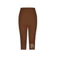 thumbnail image 5 of Seductiva Leggings for Women Womens for Summer Leggings for Women Stretchy Workout Yoga Casual Vacation Beach Pants Sweatpants Summer 1PC, 5 of 5