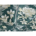 thumbnail image 3 of Ambesonne Chrysanthemum Quilted Coverlet 2 Pcs, Jungle Dreamy Leaves, Twin Size, Cream Laurel Green, 3 of 4