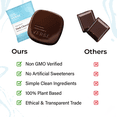 thumbnail image 7 of Verse Signature 70% Dark Chocolate Squares - Keto-Friendly, Low Sugar Snack - Creamy, Smooth Dark Cocoa - Only 3g Cane Sugar - Individually Wrapped Premium Cacao Chocolate Squares (9 Count, 2 Pack), 7 of 7