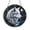 Acrylic 3.5 Inch, variant on Wild Wolf Glass Suncatcher Window Decor, Moonlit Woodland Hanging Art
