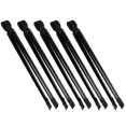 thumbnail image 1 of OULII 5 Pcs Pinces de Cheminée Robustes pour Charbon Poignée Ergonomique Noir, 1 of 7