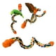 thumbnail image 3 of percha de cuerda de pájaro flexible colgante columpio percha juguetes de pájaro masticables perchas para Salvador perca de la cuerda de aves, 3 of 10