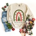 thumbnail image 3 of Boho Fa La La Rainbow - Women's Graphic Sweatshirt, 3 of 13