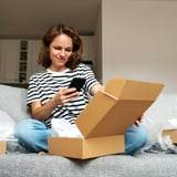 6 Packs 7x5x2 Shipping Boxes,Cardboard Boxes for Small Business ...