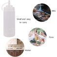 thumbnail image 5 of 3 Pack Squeeze Bottles, 12oz Plastic Squeeze Bottles For Sauces, Condiment Squeeze Bottles With Wide Mouth, Squeeze Bottles For Liquids, Sauce Bottle with Small Pointed Nozzle, 5 of 7